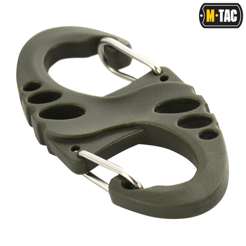 Karabína dvojitá taktická M-Tac S-Hook - olivová Karabína dvojitá taktická M-Tac S-Hook - olivová