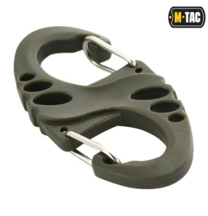 Karabína dvojitá taktická M-Tac S-Hook - olivová