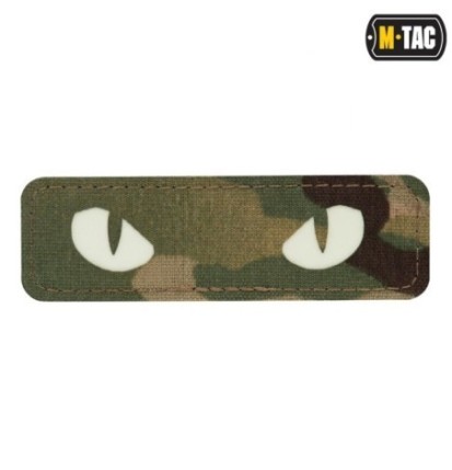 Nášivka M-Tac Cat Eyes - multicam-biela