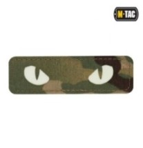 Nášivka M-Tac Cat Eyes - multicam-biela