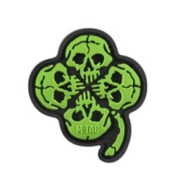 Nášivka M-Tac Fucking Luck - zelená-čierna