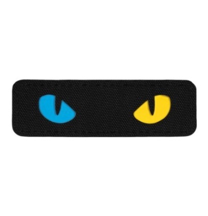 Nášivka M-Tac Cat Eyes - čierna-modrá-žltá