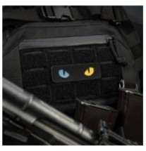 Nášivka M-Tac Cat Eyes - čierna-modrá-žltá