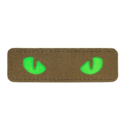 Nášivka M-Tac Cat Eyes - coyote-zelená