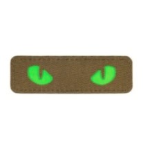 Nášivka M-Tac Cat Eyes - coyote-zelená