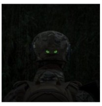 Nášivka M-Tac Cat Eyes - coyote-zelená