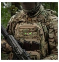 Nášivka M-Tac Cat Eyes - multicam-zelená