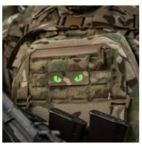 Nášivka M-Tac Cat Eyes - multicam-zelená
