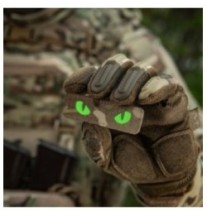 Nášivka M-Tac Cat Eyes - multicam-zelená