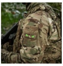 Nášivka M-Tac Cat Eyes - multicam-zelená