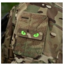 Nášivka M-Tac Cat Eyes - multicam-zelená