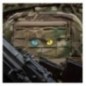 Nášivka M-Tac Cat Eyes - multicam-modrá-žltá Nášivka M-Tac Cat Eyes - multicam-modrá-žltá