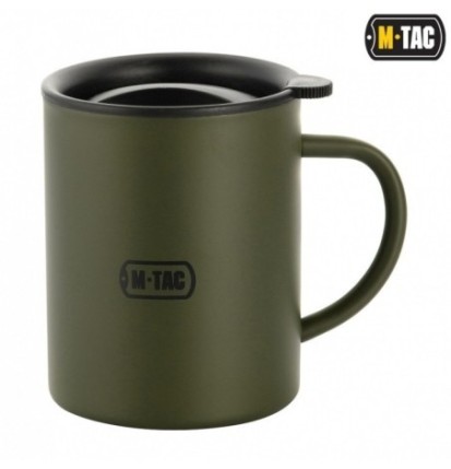 Hrnček M-Tac Insulated Mug 400 ml - olivový