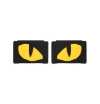 Nášivka M-Tac Tiger Eyes Laser Cut 2 ks - čierna-žltá