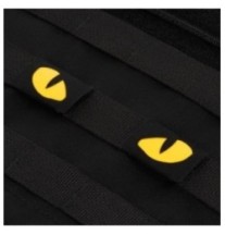 Nášivka M-Tac Tiger Eyes Laser Cut 2 ks - čierna-žltá