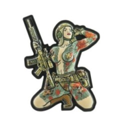 Nášivka M-Tac Tactical Girl Yakuza 1 - farebná