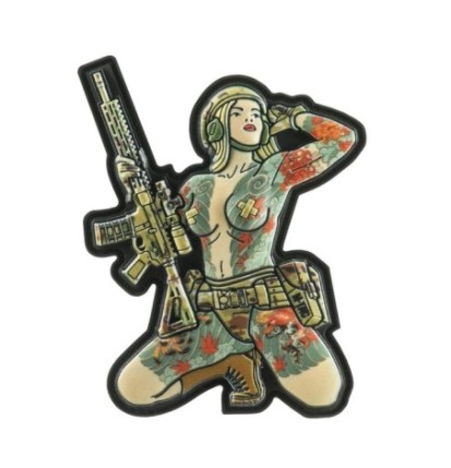 Nášivka M-Tac Tactical Girl Yakuza 1 - farebná