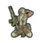 Nášivka M-Tac Tactical Girl Yakuza 1 - farebná