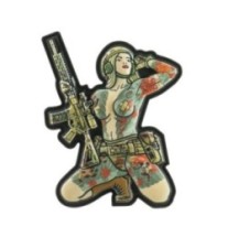 Nášivka M-Tac Tactical Girl Yakuza 1 - farebná
