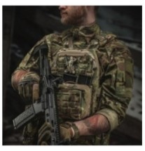 Nášivka M-Tac Tactical Girl Yakuza 1 - farebná