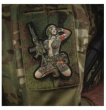 Nášivka M-Tac Tactical Girl Yakuza 1 - farebná