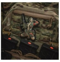 Nášivka M-Tac Tactical Girl Yakuza 1 - farebná