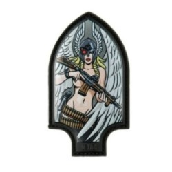 Nášivka M-Tac Spades Valkyrie Print - farebná-čierna