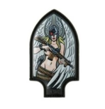 Nášivka M-Tac Spades Valkyrie Print - farebná-čierna