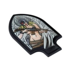 Nášivka M-Tac Spades Valkyrie Print - farebná-čierna