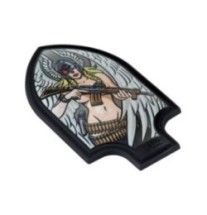 Nášivka M-Tac Spades Valkyrie Print - farebná-čierna