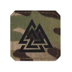 Nášivka M-Tac Valknutý Laser Cut - multicam-čierna