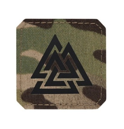 Nášivka M-Tac Valknutý Laser Cut - multicam-čierna