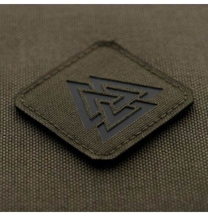 Nášivka M-Tac Valknutý Laser Cut - olivová-čierna