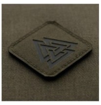 Nášivka M-Tac Valknutý Laser Cut - olivová-čierna