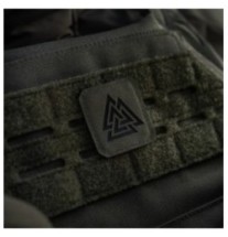 Nášivka M-Tac Valknutý Laser Cut - olivová-čierna
