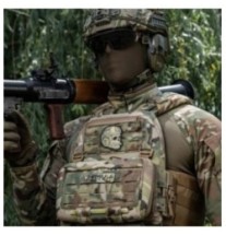 Nášivka M-Tac Operator Draw - coyote