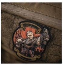 Nášivka M-Tac Zero Tolerancia - hnedá-farebná