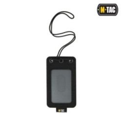 Vrecko na preukaz M-Tac Hanging ID Card Case - čierny