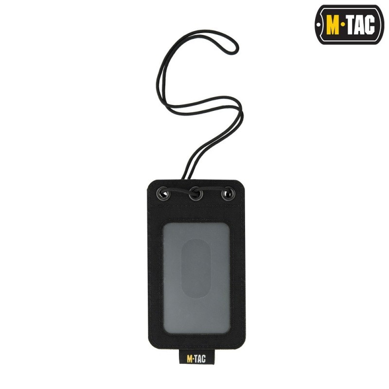 Vrecko na preukaz M-Tac Hanging ID Card Case - čierny Vrecko na preukaz M-Tac Hanging ID Card Case - čierny