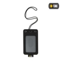 Vrecko na preukaz M-Tac Hanging ID Card Case - čierny
