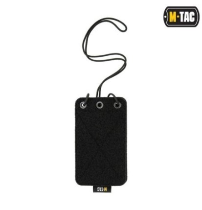 Vrecko na preukaz M-Tac Hanging ID Card Case - čierny