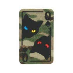 Nášivka M-Tac Queen of Spades - multicam