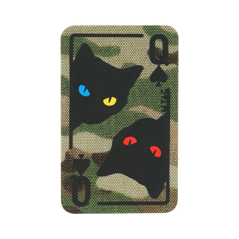 Nášivka M-Tac Queen of Spades - multicam Nášivka M-Tac Queen of Spades - multicam