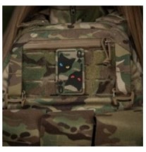 Nášivka M-Tac Queen of Spades - multicam