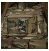 Nášivka M-Tac Queen of Spades - multicam