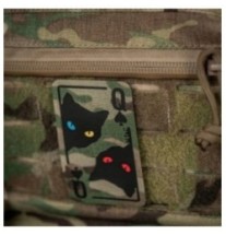 Nášivka M-Tac Queen of Spades - multicam