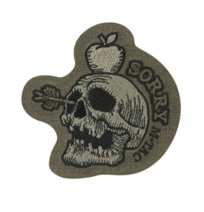 Nášivka M-Tac Sorry Skull - ranger green