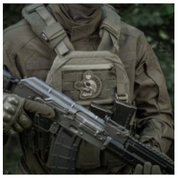 Nášivka M-Tac Sorry Skull - ranger green