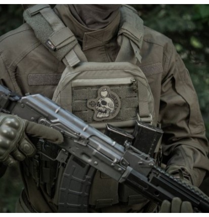 Nášivka M-Tac Sorry Skull - ranger green