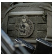 Nášivka M-Tac Sorry Skull - ranger green
